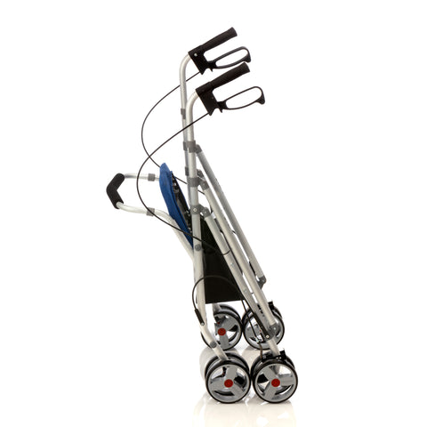 Andador Premium de 4 ruedas y frenos en manetas