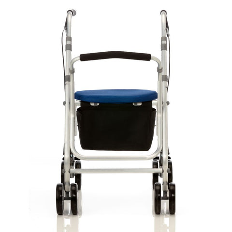 Andador Premium de 4 ruedas y frenos en manetas