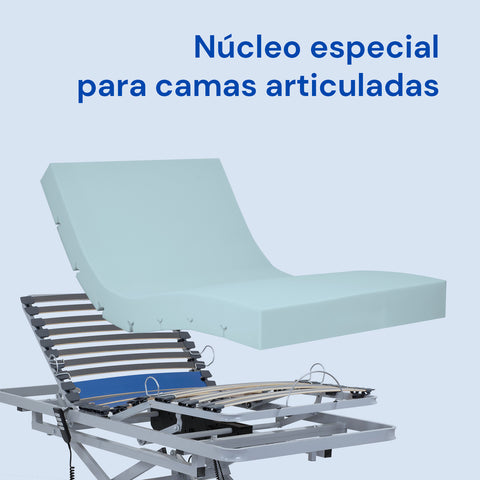 Colchón para camas articuladas sanitario HR