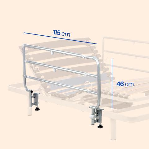 Barandilla cama articulada - Juego de dos barandillas derecha - izquierda