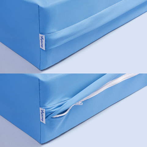 Colchón impermeable de espuma | Corte superior en cuadrícula - Origin HR - 105x190 cm