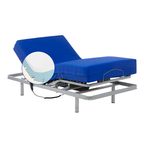 Pack Cama articulada con Colchón Viscoelástico Professional V6 - 80x200 cm