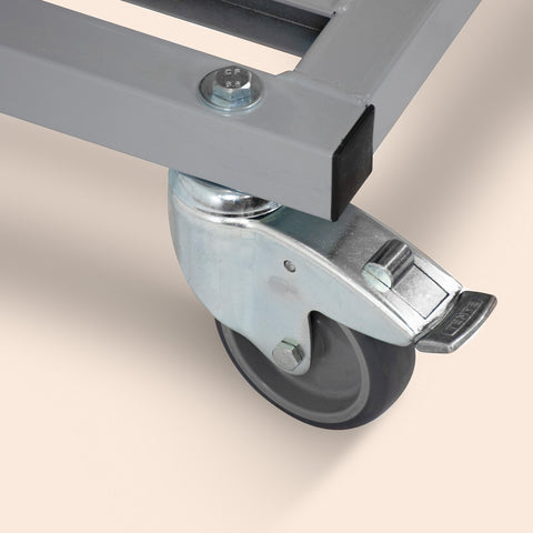 Cama articulada hospitalaria con carro elevador y barandillas - 90x190 cm