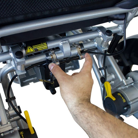 Silla de ruedas eléctrica plegable Troya