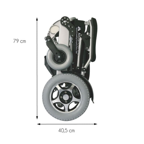 Silla de ruedas eléctrica plegable Troya